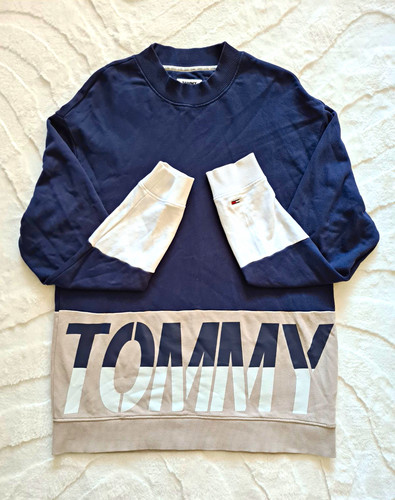 Tommy jeans crew neck pullover - jeans,