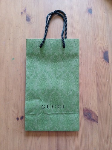 Genuine gucci green patterned - gucci,