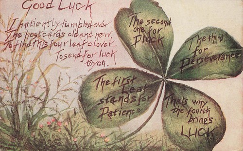 Patrick day shamrock four - day,