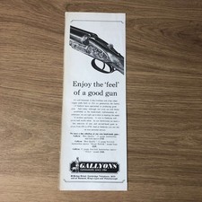 GUNS167 MAGAZINE ADVERT 12X5