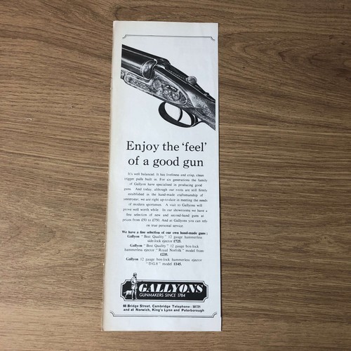 Guns167 magazine advert 12x5 - guns167,
