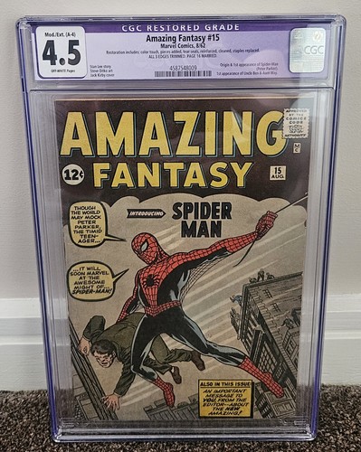 Amazing fantasy cgc 4 5 - #15,