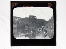 Women washing laundry river - women,