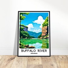 Buffalo River Travel Print