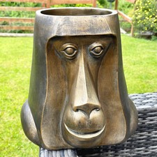 Monkey Head Planter Large