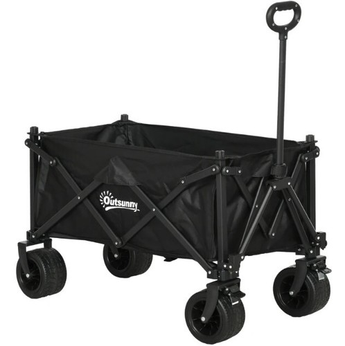 Folding garden trolley - folding,