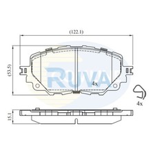 Fits Mazda MX-5 RF Fiat 124