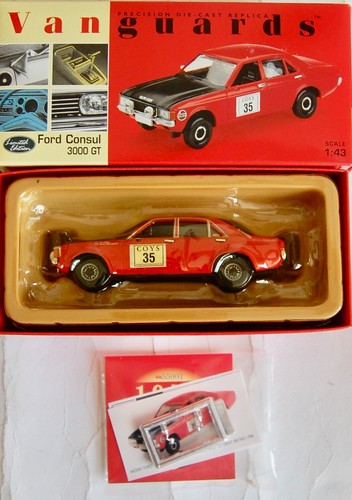 Lledo vanguards ford consul - vanguards,