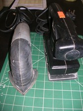 TWO CORDED SANDERS-BLACK & DECKER FINISHER & DIRECT POWER DETAIL SANDER.