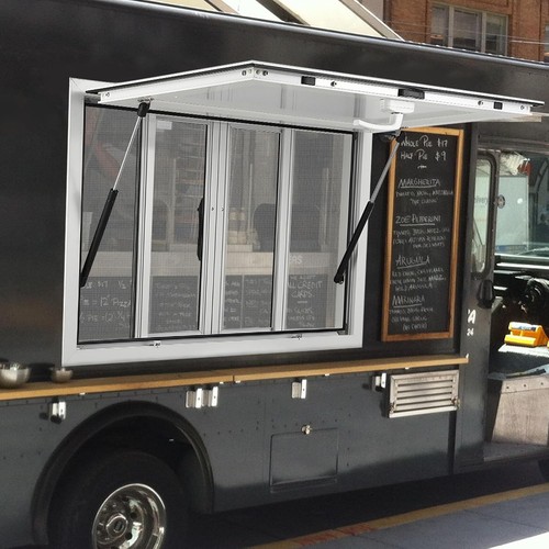 Food truck serving window - serving,