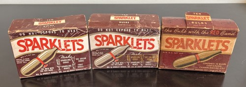 Vtg sparklets co2 - co2, chargers