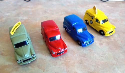 Morris minor vans corgi bundle - corgi,