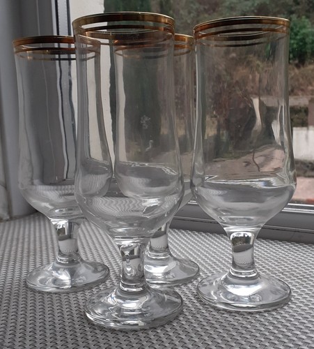 Vintage rayware gold rimmed - ,
