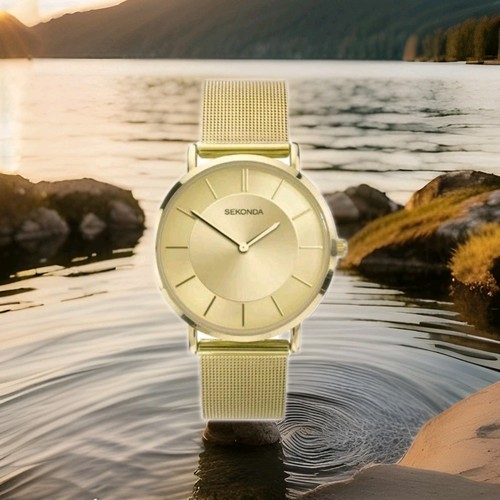 Sekonda ladies gold stainless - ladies,