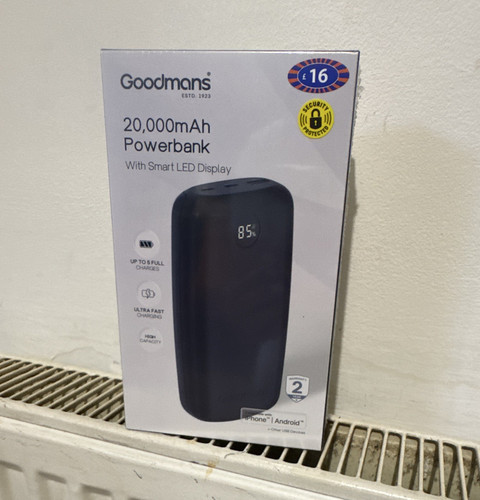 Goodmans 20000mah power - goodmans,