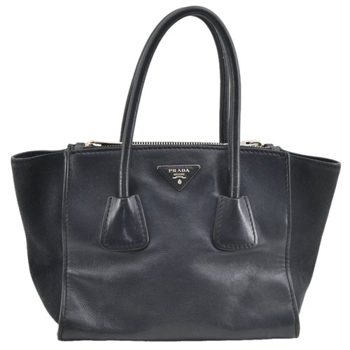 Authentic prada leather suede - leather,