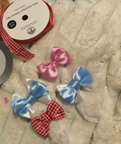 More handmade bows - more,
