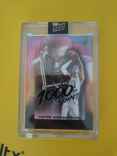 Topps now victor wembanyama - now,