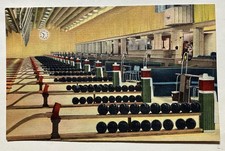 Vintage Bowling Alley Post