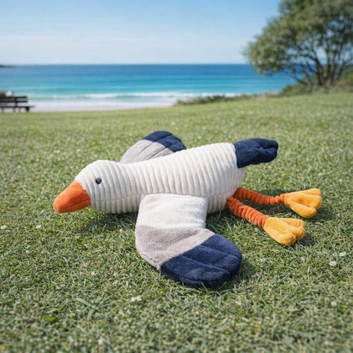 Soft seagull dog toy - soft,
