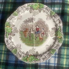 Copeland Spode Byron 10" Divided Sandwich/Cake Plate Series No 2