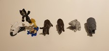 6x Kinder Egg Surprise Toys Bundle. 4x Animals   + 1x SpaceShip +1x Super Hero
