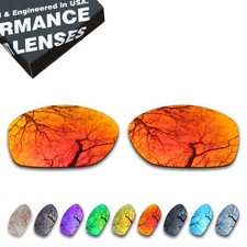 KEYTO New Polarized Replacement Lenses for-Oakley Pit Bull OO9127 Sunglasses