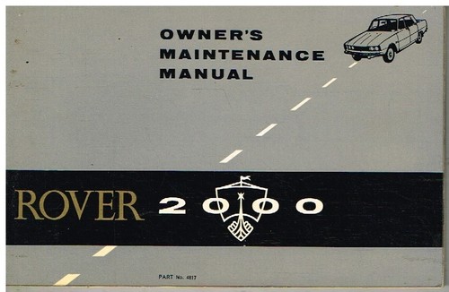 Rover 2000sc 2000tc - p6,