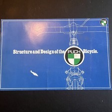 Vtg 1977 PUCH Bicycles Catalog