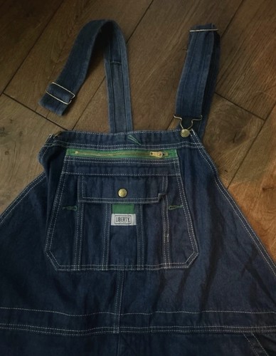 Liberty blue denim bib - liberty,