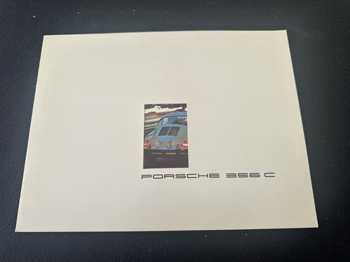 1964 porsche 356c brochure - 1964,