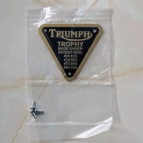 Triumph tr5 tr6 trophy brass - tr5,