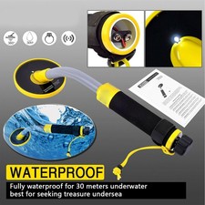 Handheld Underwater Metal Detector 100 Feet Waterproof Pulse Induction