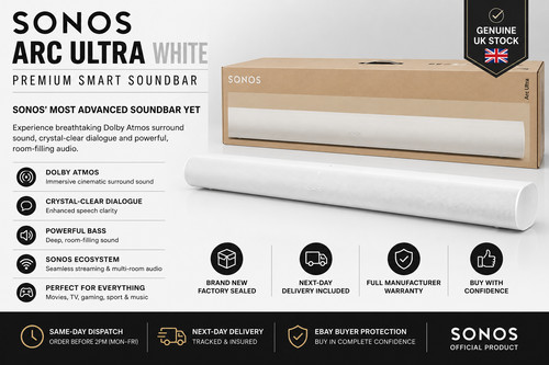 Sonos arc ultra white - sonos, dolby
