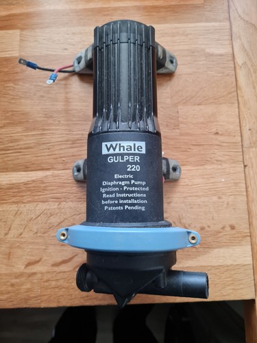 New whale gulper 220 - 220, shower