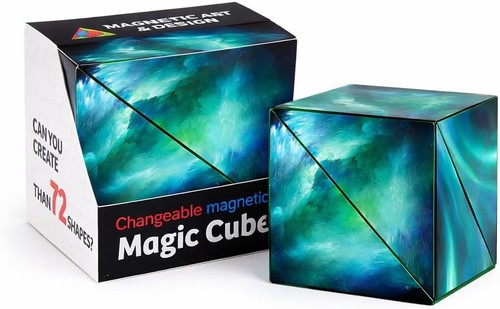 Magnetic puzzle cube - puzzle,