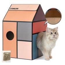 Conlun cardboard cat house - cardboard,