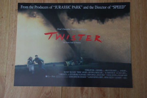 Twister poster original cinema - twister,