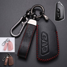 Lether Car Key Fob Case Cover