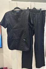 Cherokee WW Core Stretch Black Scrub Set TALL