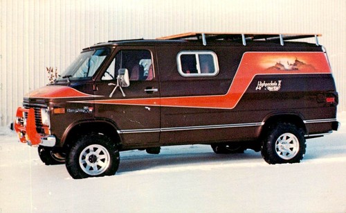 Antique auto van - antique, conversion