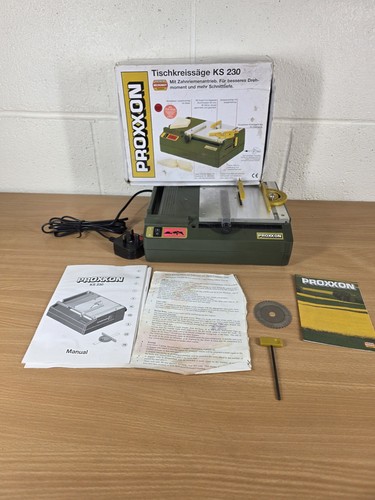 Proxxon table saw 230 no - table,