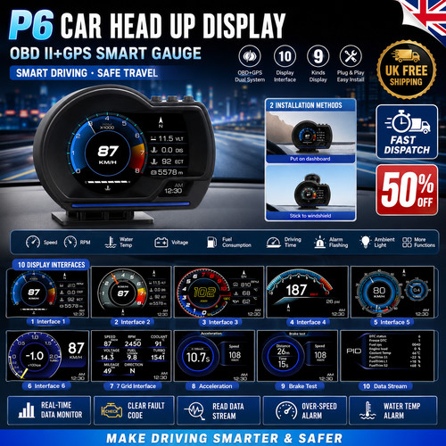 Obd2 head car - car, hud