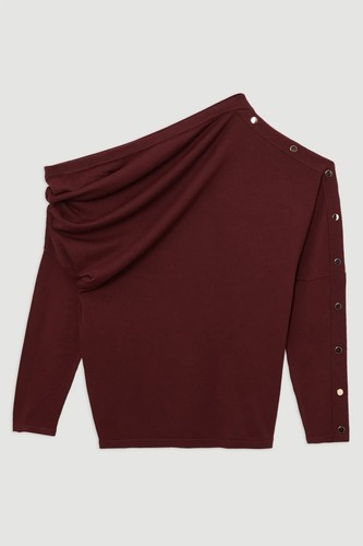 Karen millen burgundy - millen,
