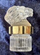 Lalique Empty Perfume Bottle  Lion - Plastic Lovely Decorative Piece