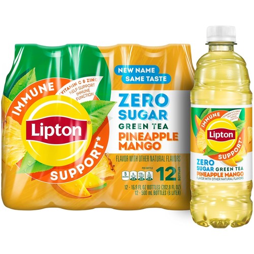 Lipton zero sugar pineapple - zero,