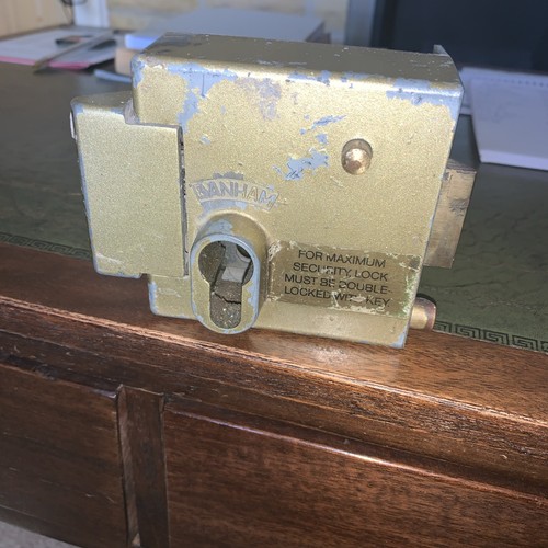 Reclaimed banham rim lock - reclaimed,