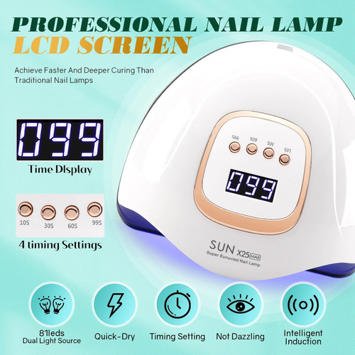 380w led nail lamp - uv, 81