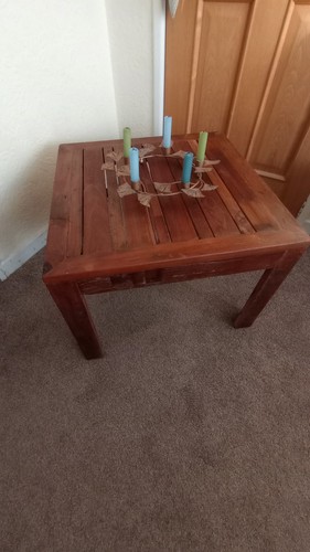 Coffee side table reclaimed - coffee/side, table.