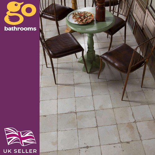 Matt white ceramic hale retro - white,
